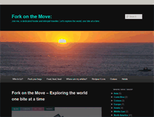 Tablet Screenshot of forkonthemove.com